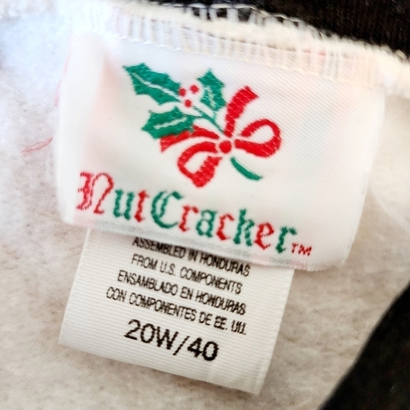 Vintage Nutcracker "Can You Find Rudolph" Christmas Sweatshirt Women's Size 20 W - Picture 7 of 9